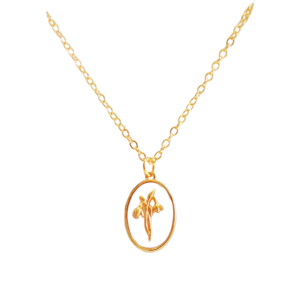 Birth Flower Necklace