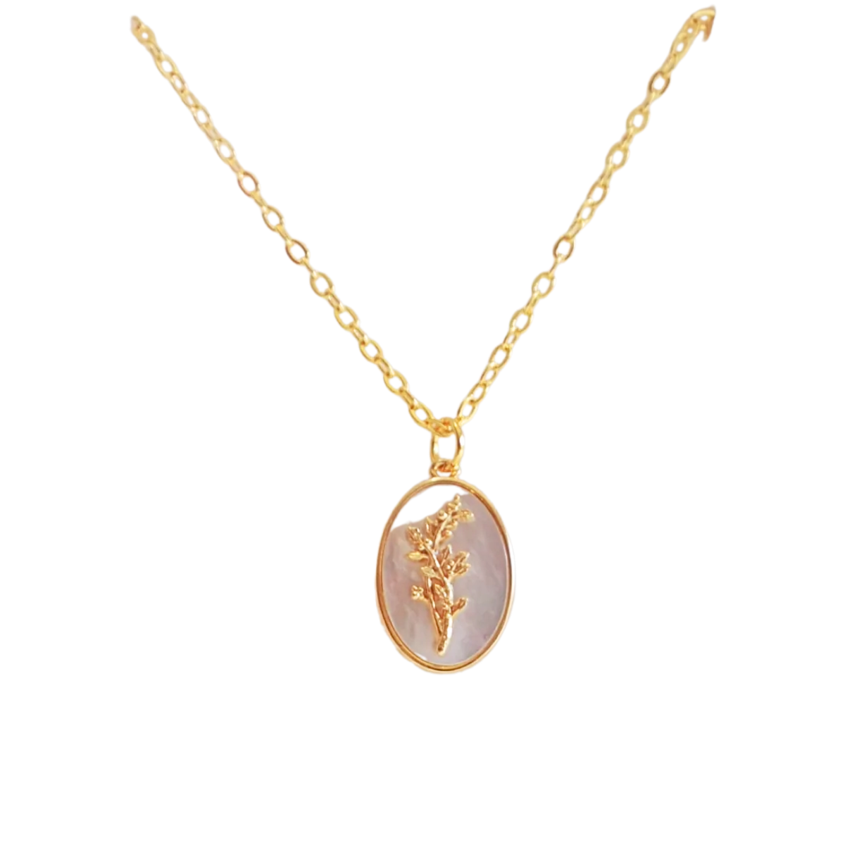 Birth Flower Necklace