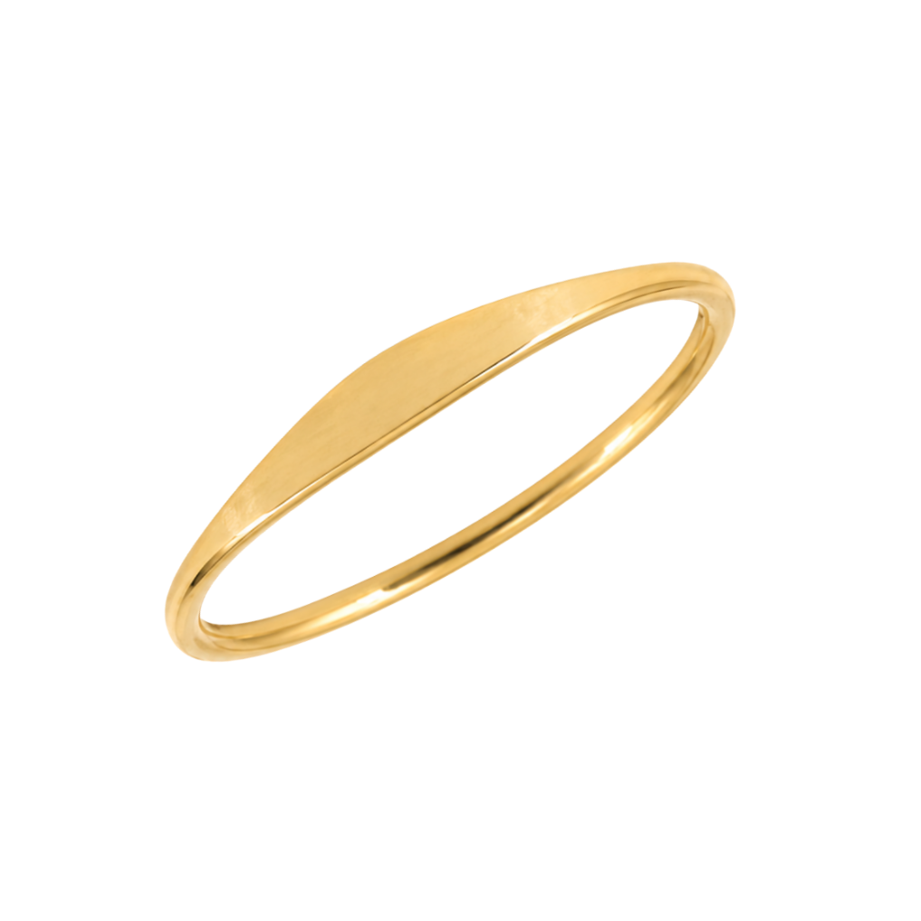 Wave Bar Ring