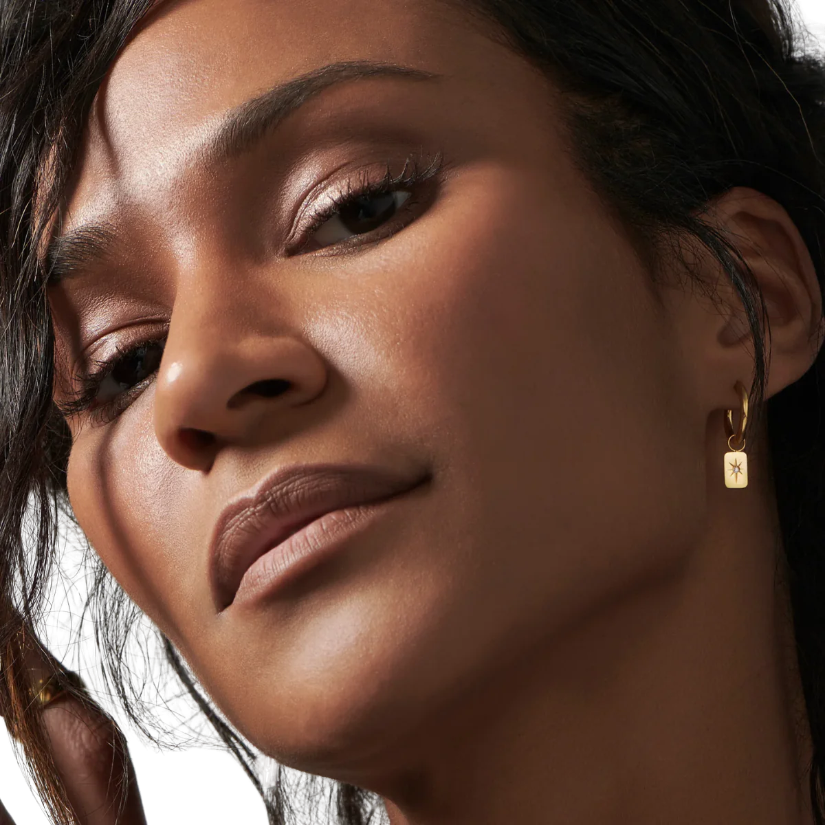 Polaris Huggie Earrings