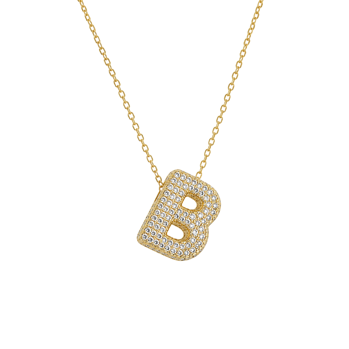 Bubble Letter Necklace