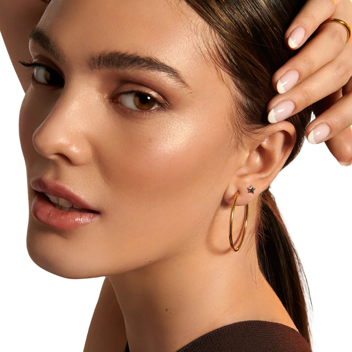 Mimosa Hoop Earrings