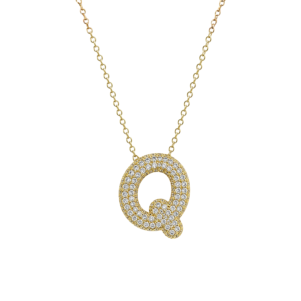 Bubble Letter Necklace