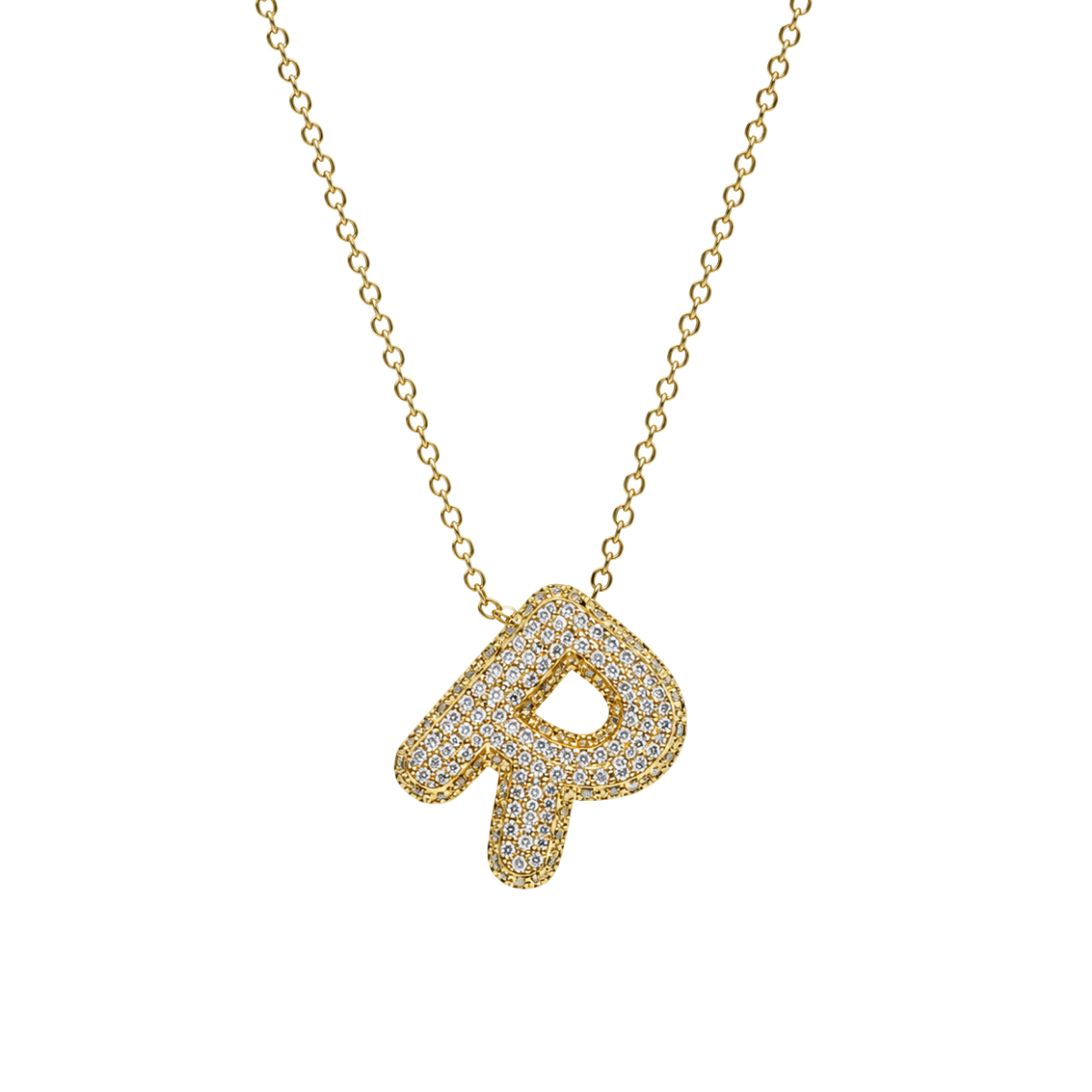 Bubble Letter Necklace