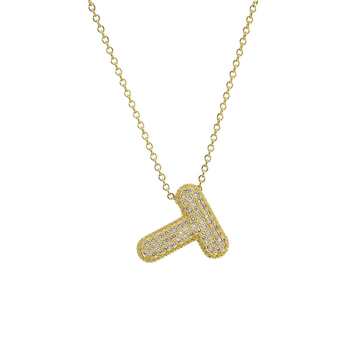 Bubble Letter Necklace