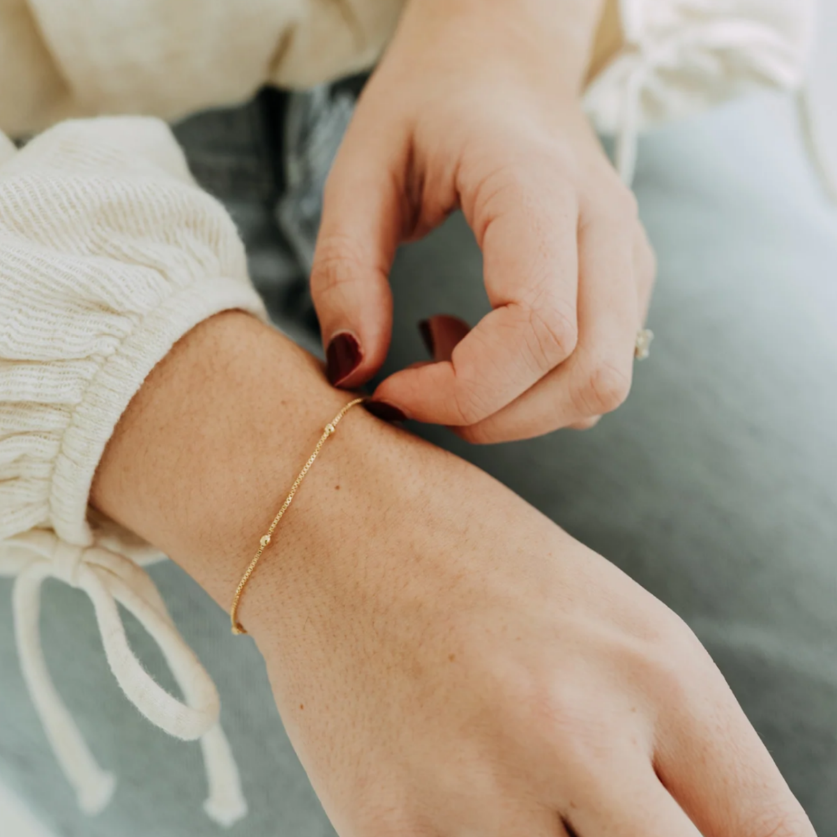 Gold Satellite Bracelet
