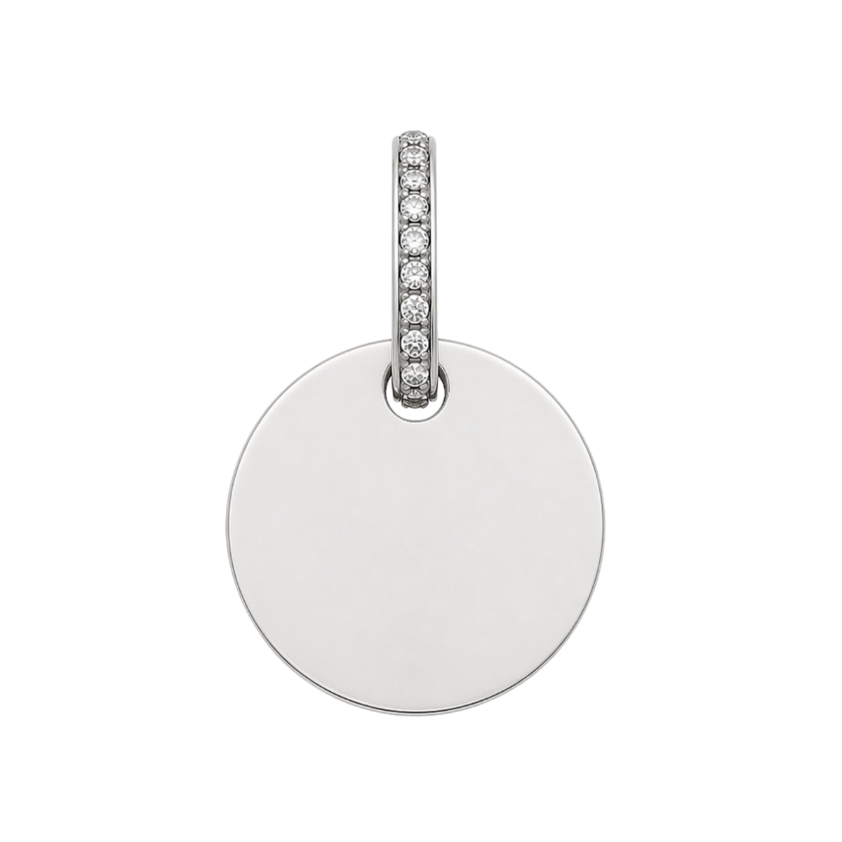 Engravable Circle Necklace