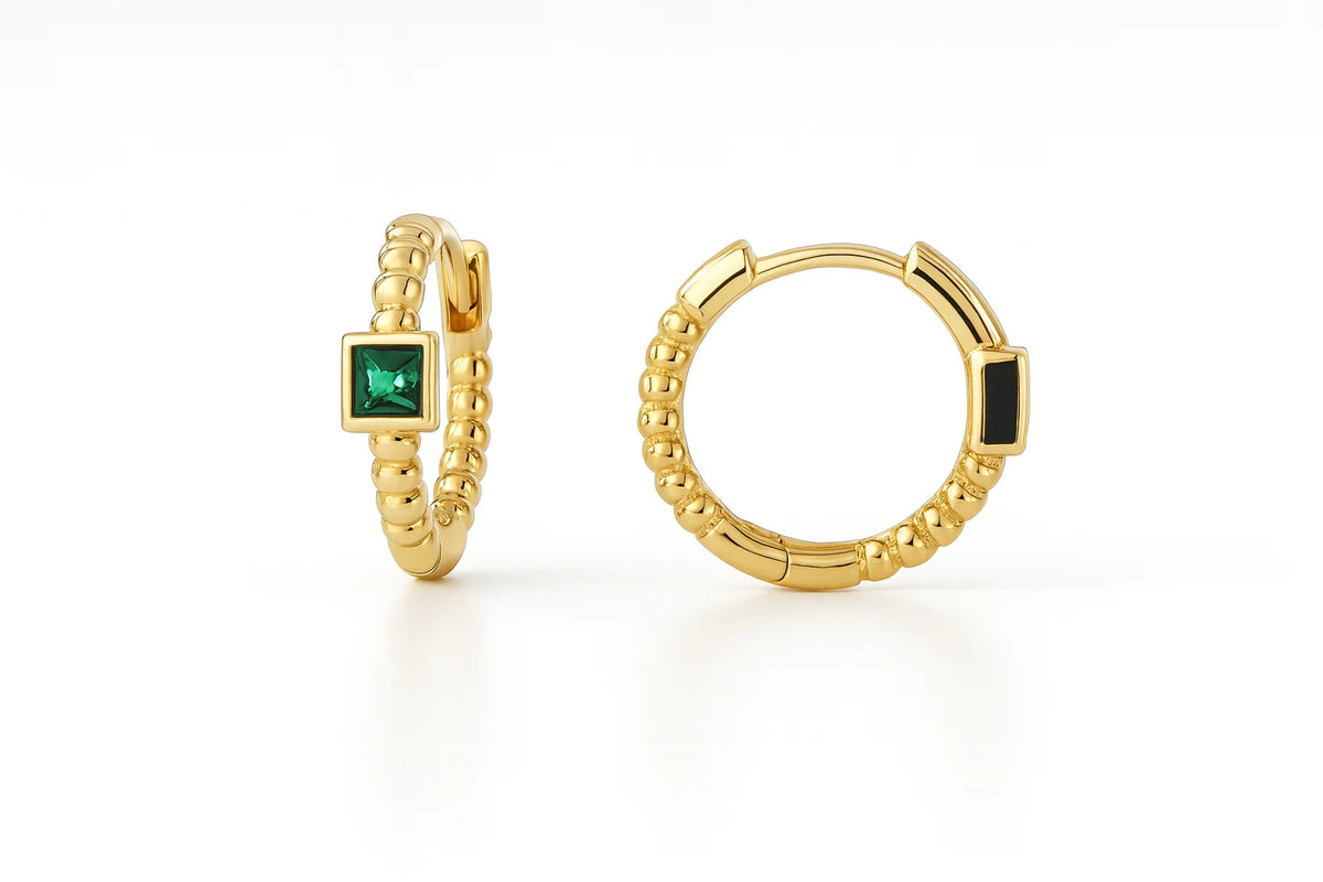Verde earrings