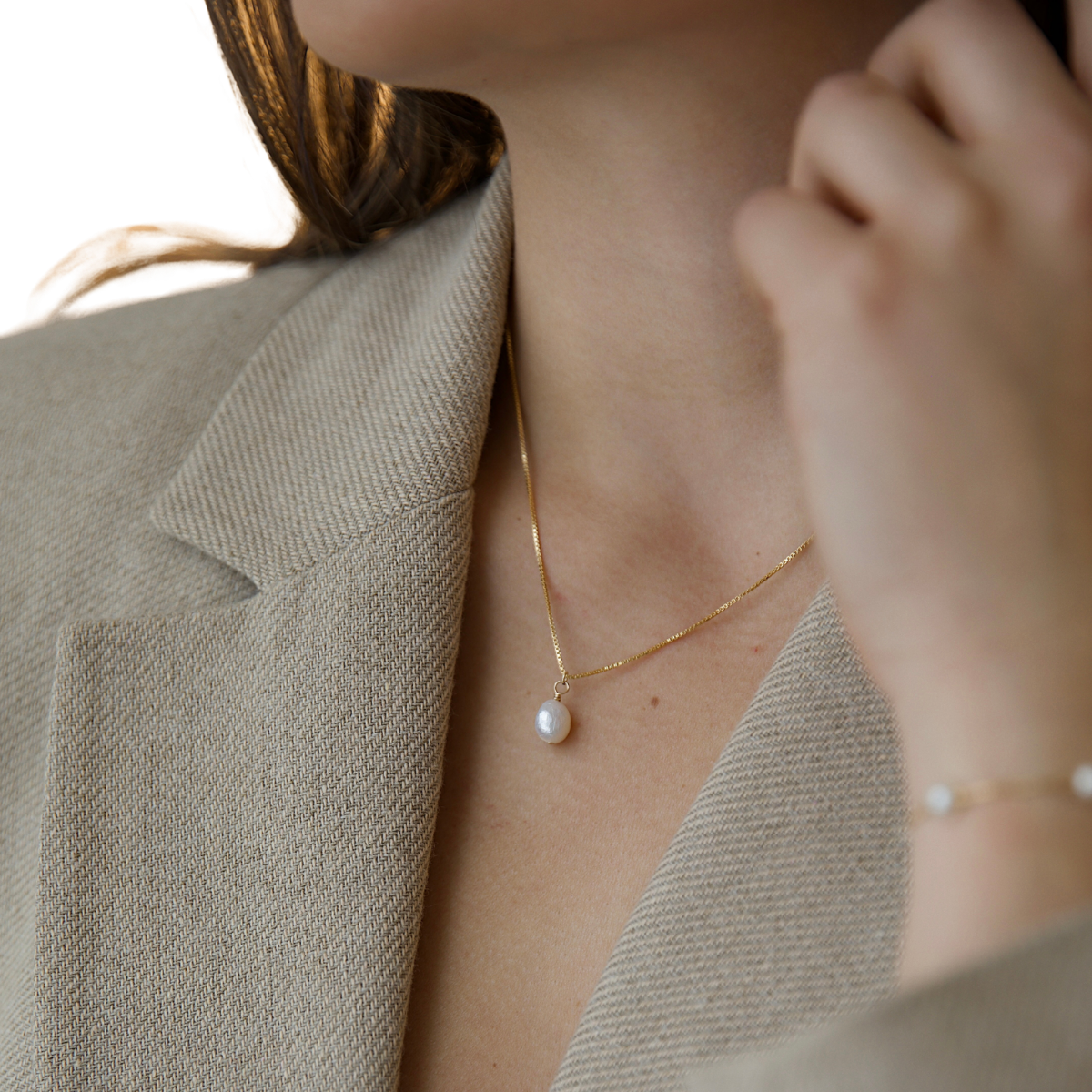 Blaire Pearl Necklace