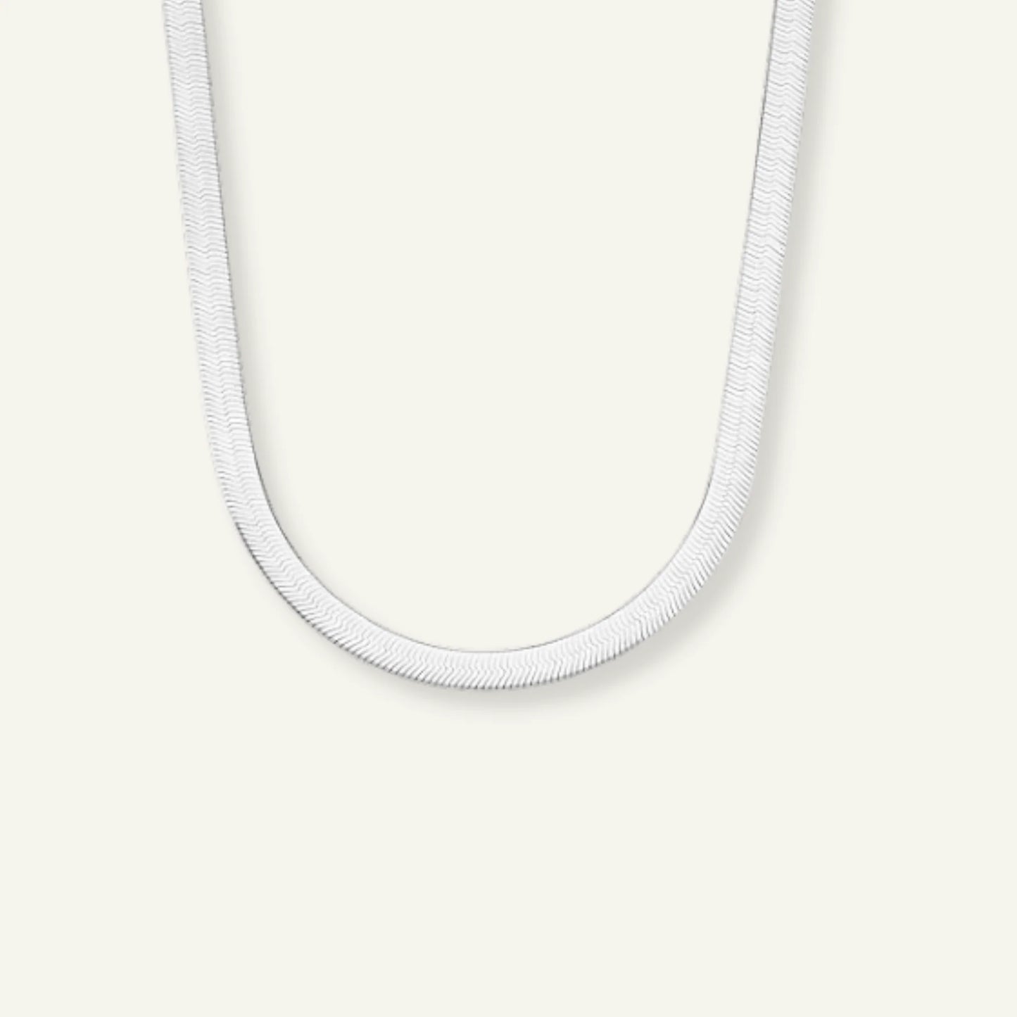 3mm Herringbone Necklace