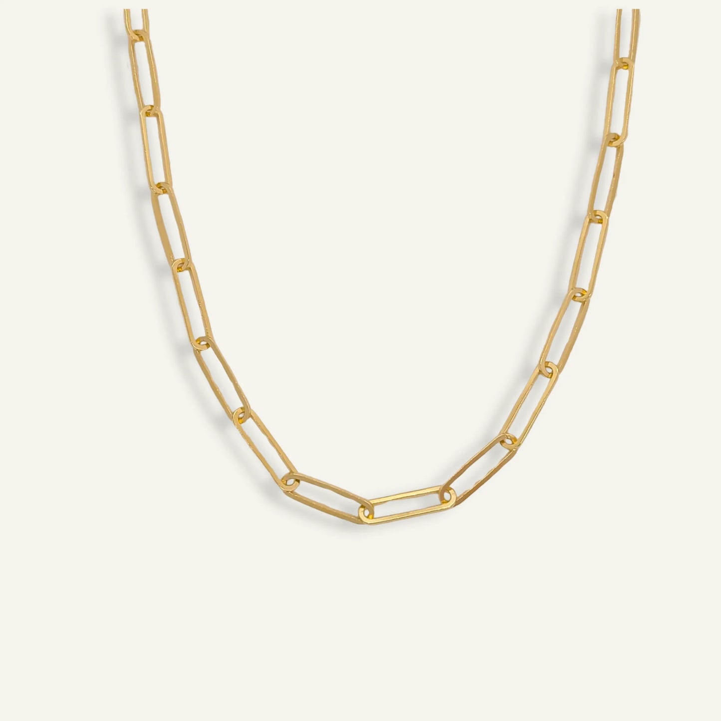 Chunky Paperclip Necklace