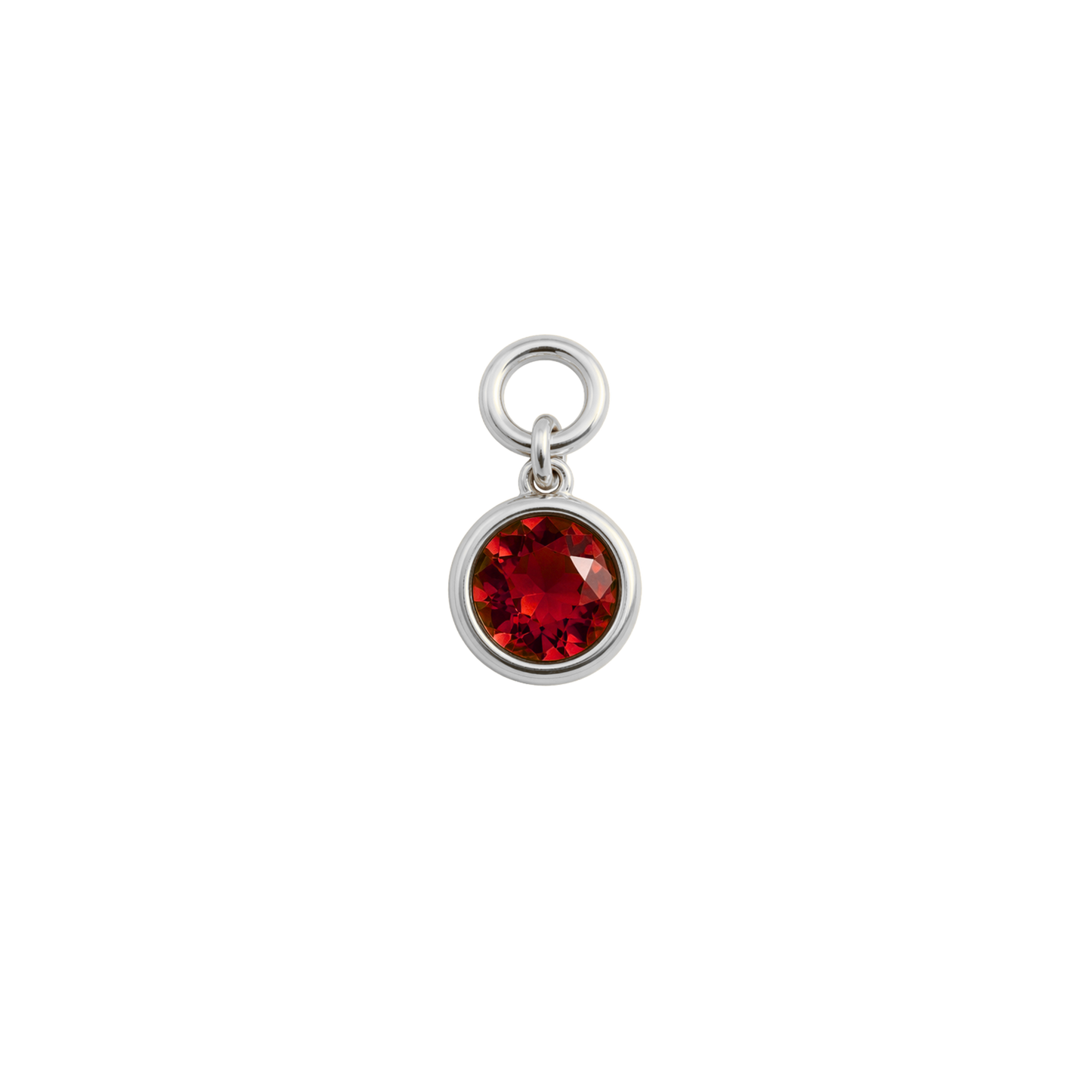 Birthstone Necklace (Circle)