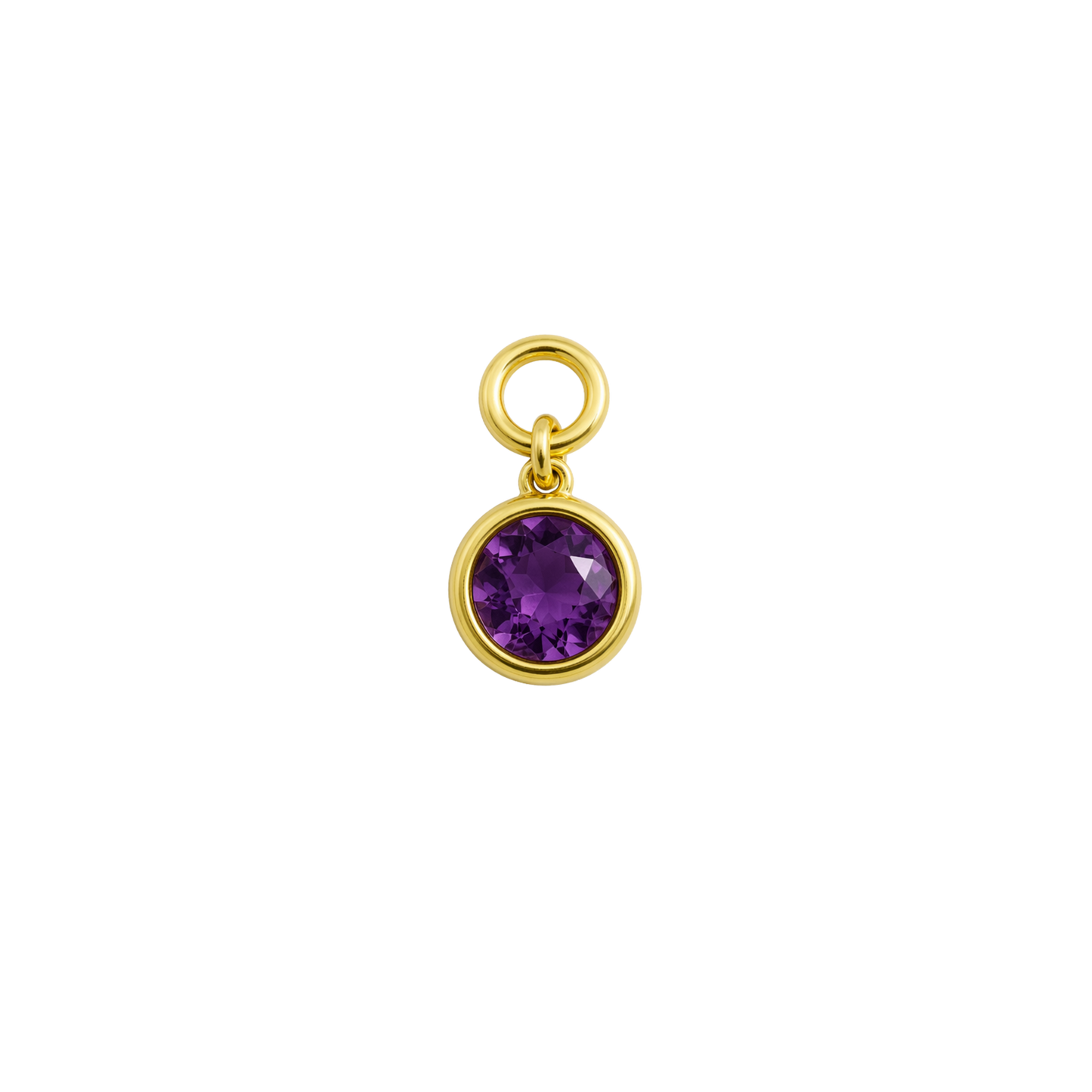 Birthstone Necklace (Circle)