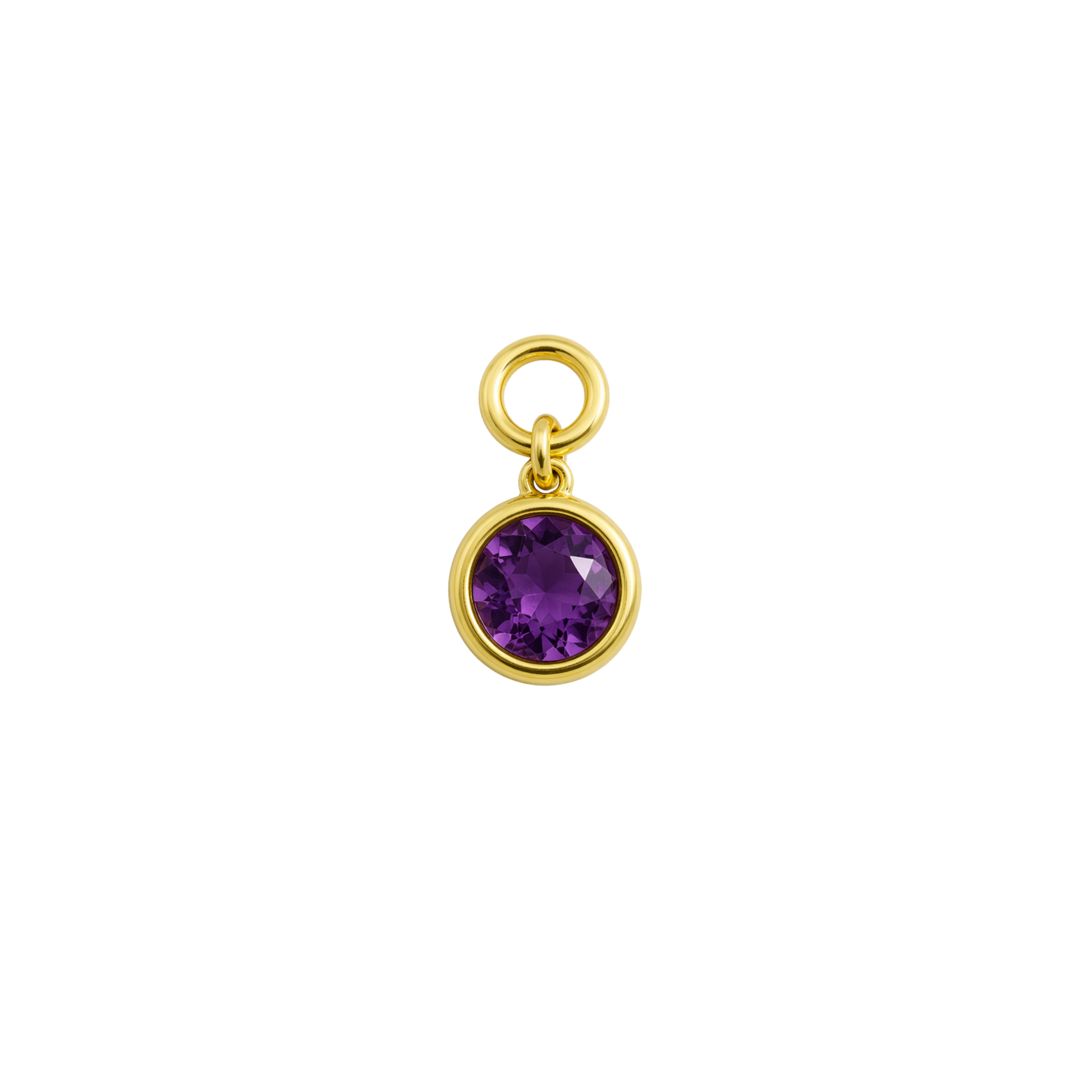 Birthstone Necklace (Circle)