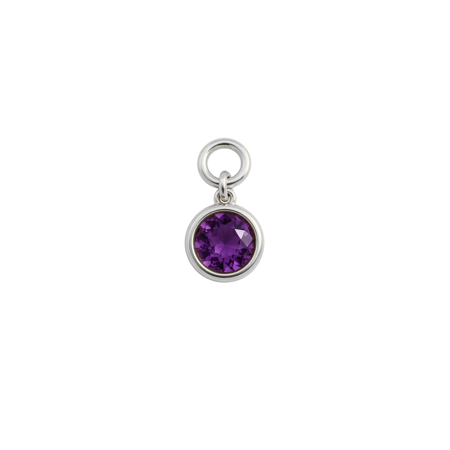 Birthstone Necklace (Circle)