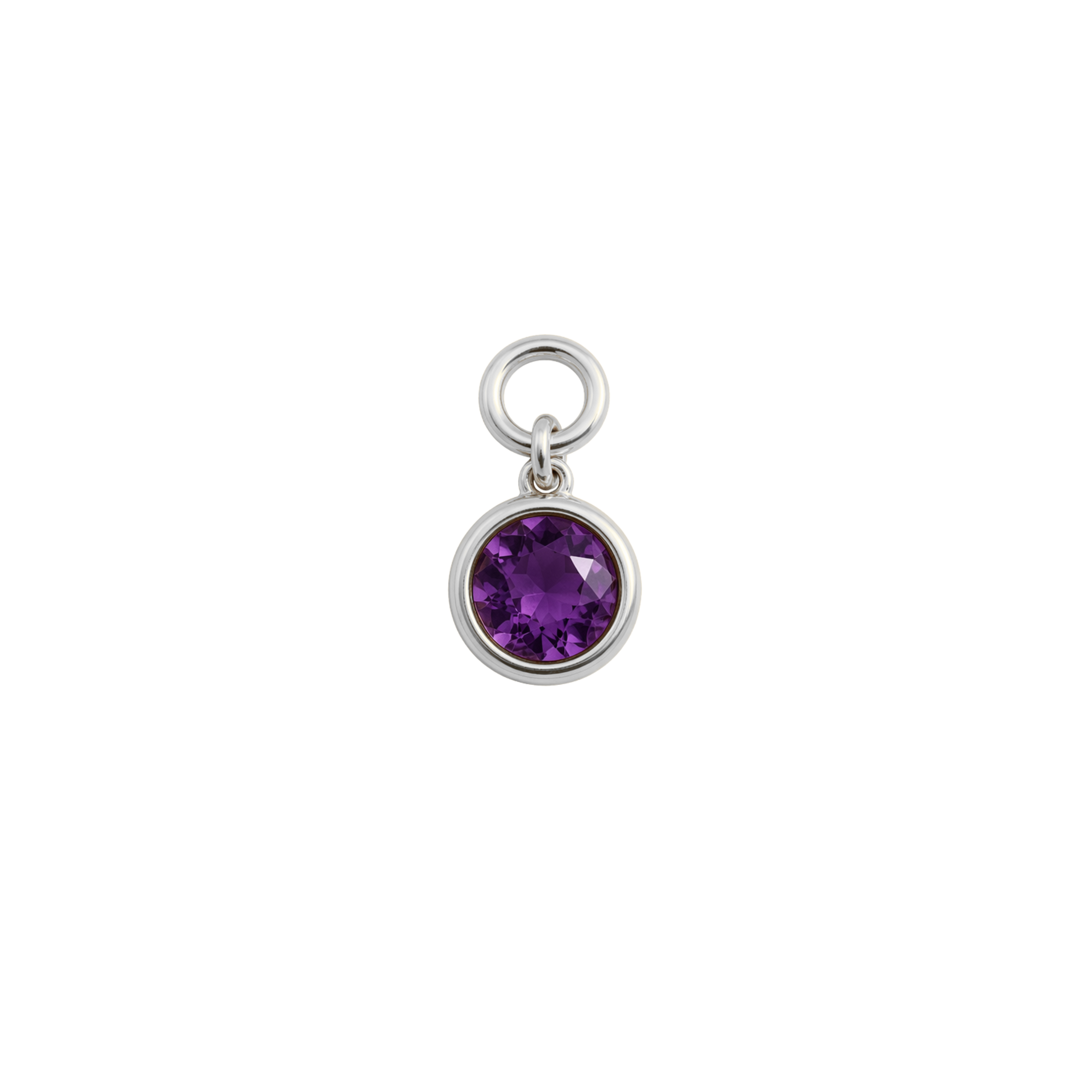 Birthstone Necklace (Circle)