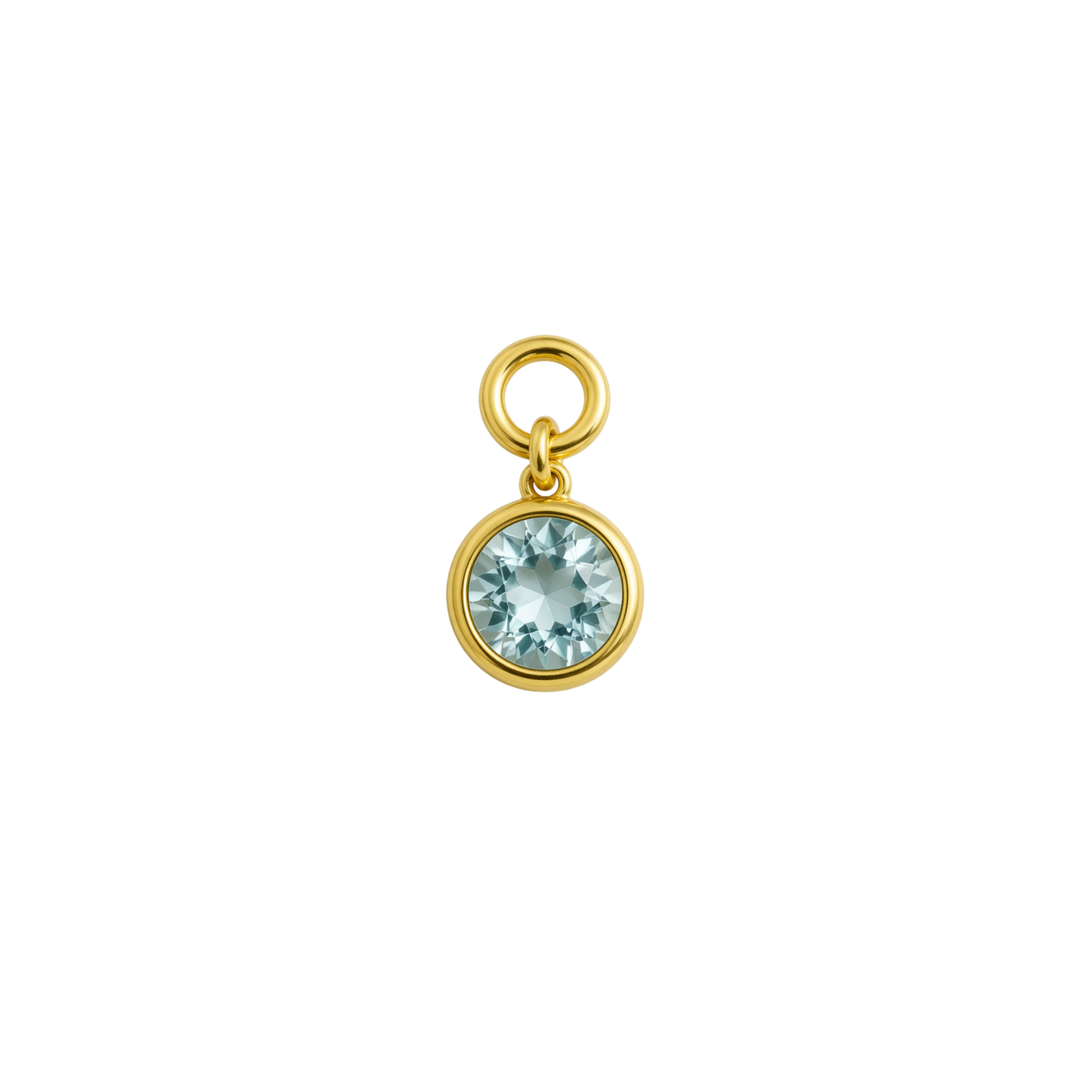 Birthstone Necklace (Circle)