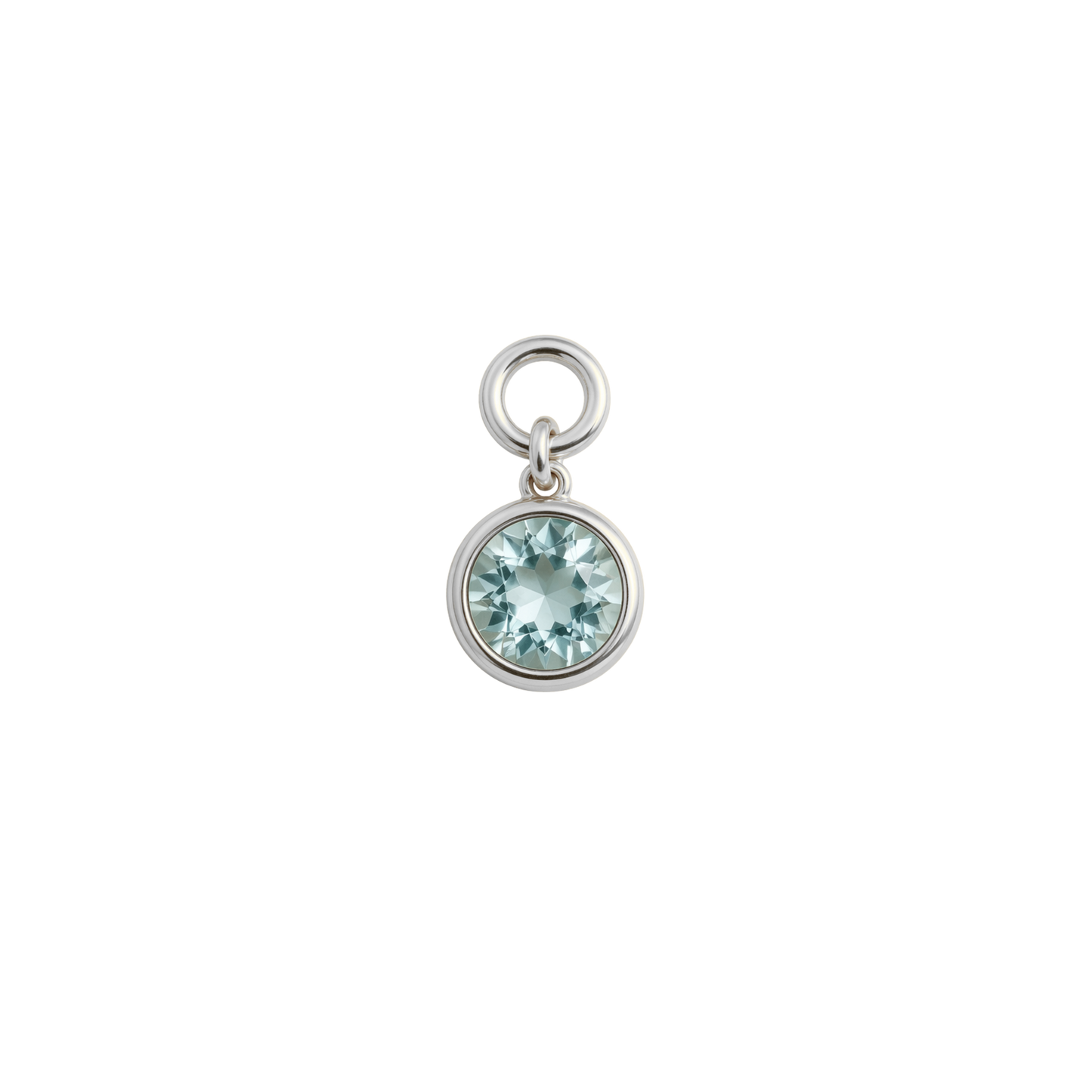 Birthstone Necklace (Circle)