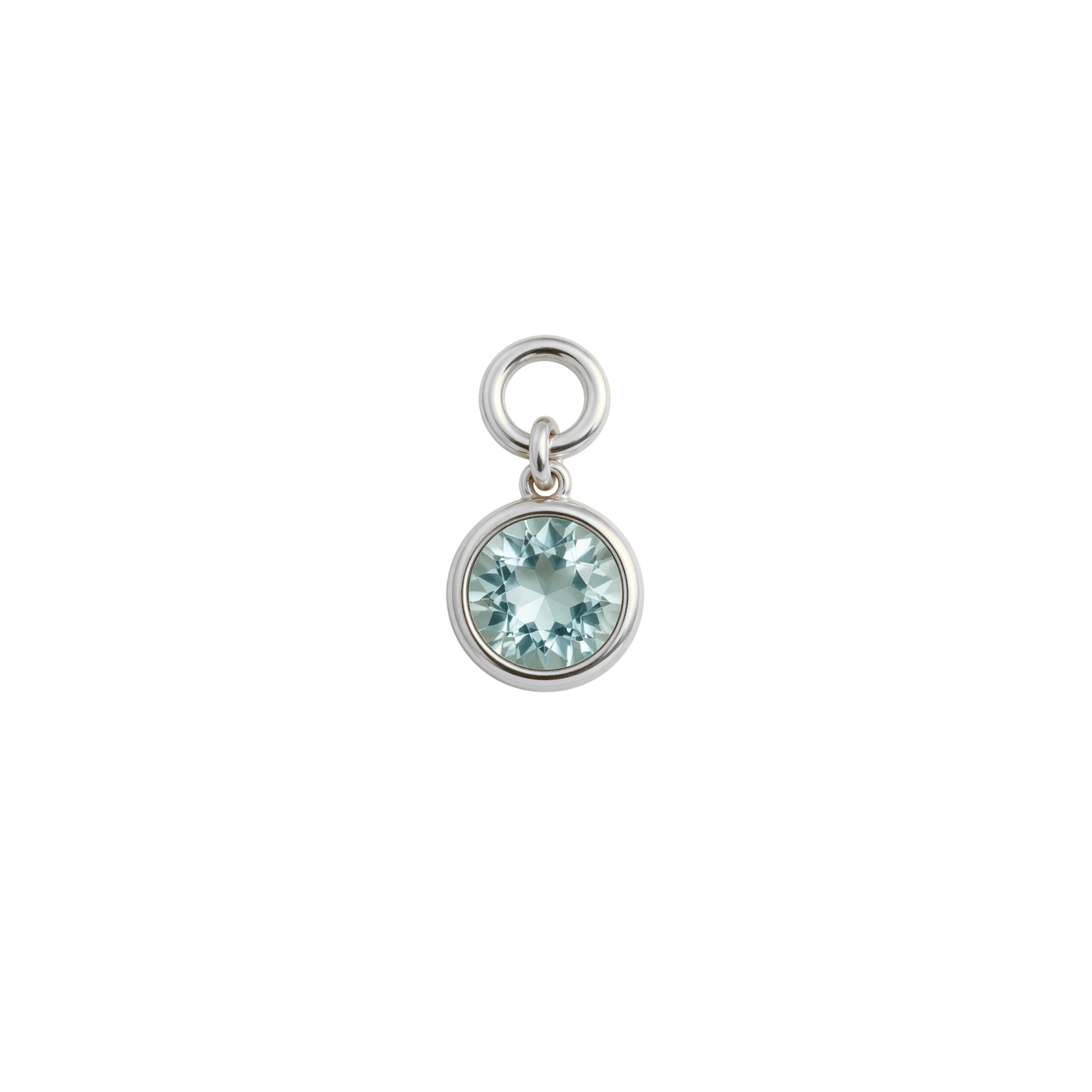 Birthstone Necklace (Circle)