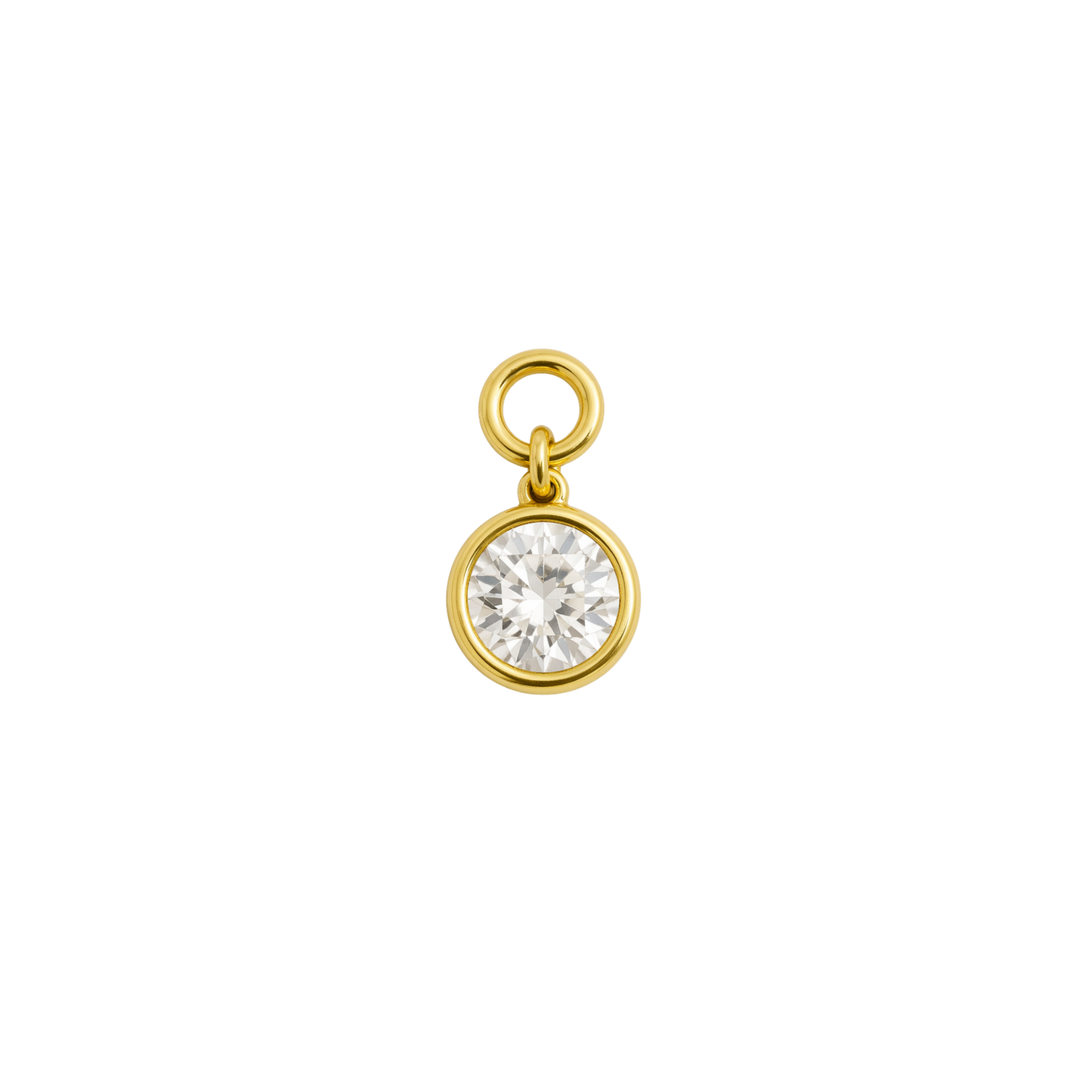 Birthstone Necklace (Circle)