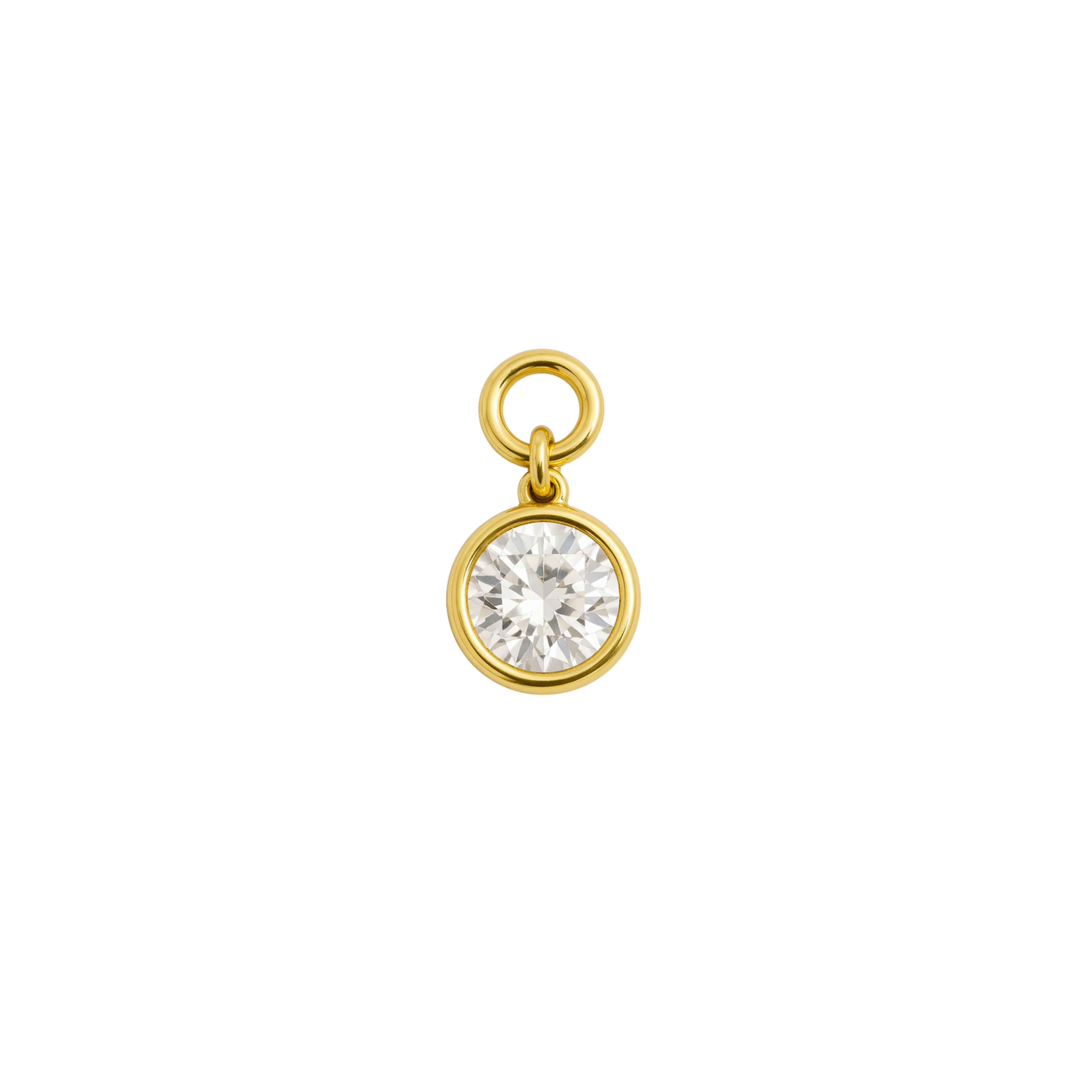 Birthstone Necklace (Circle)
