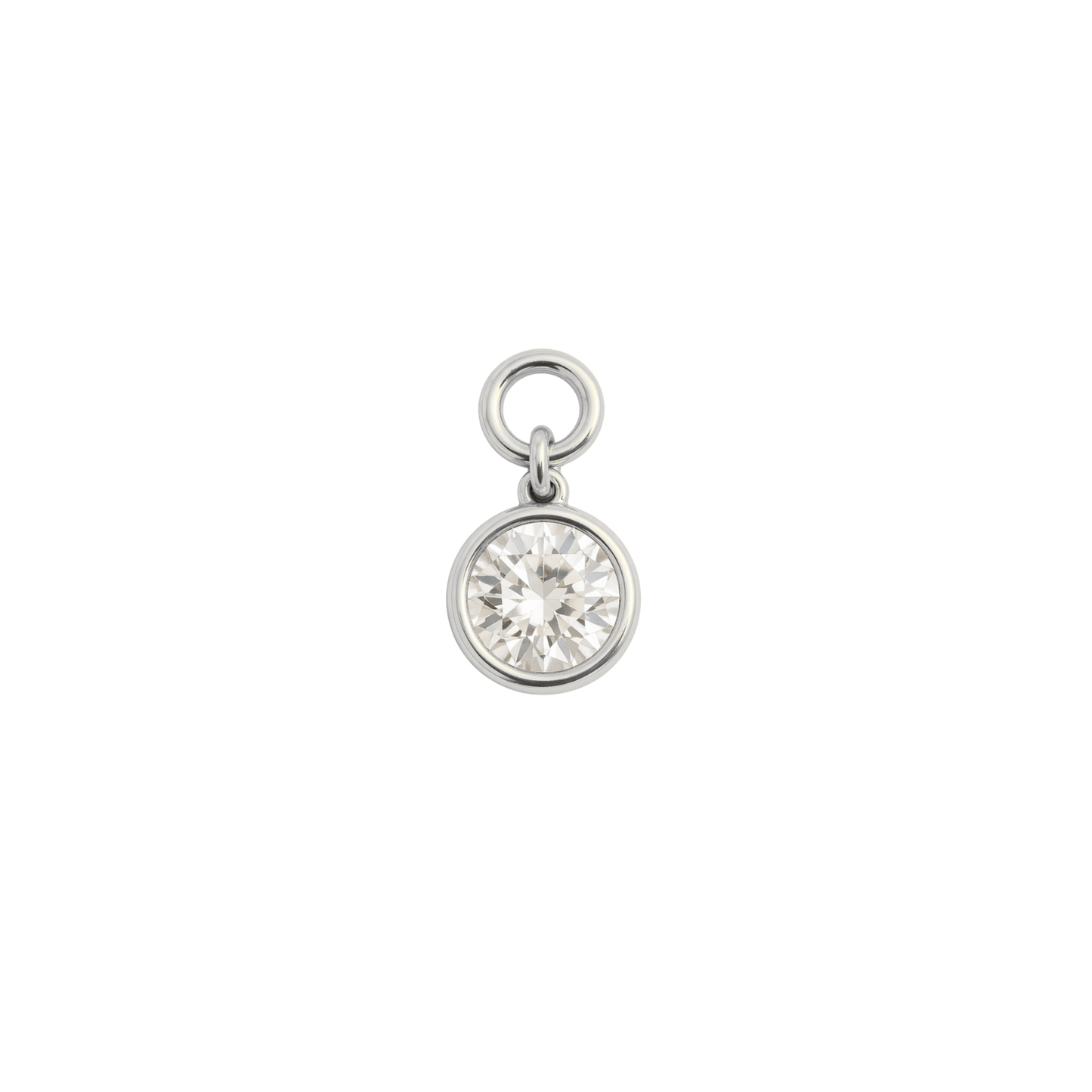 Birthstone Necklace (Circle)