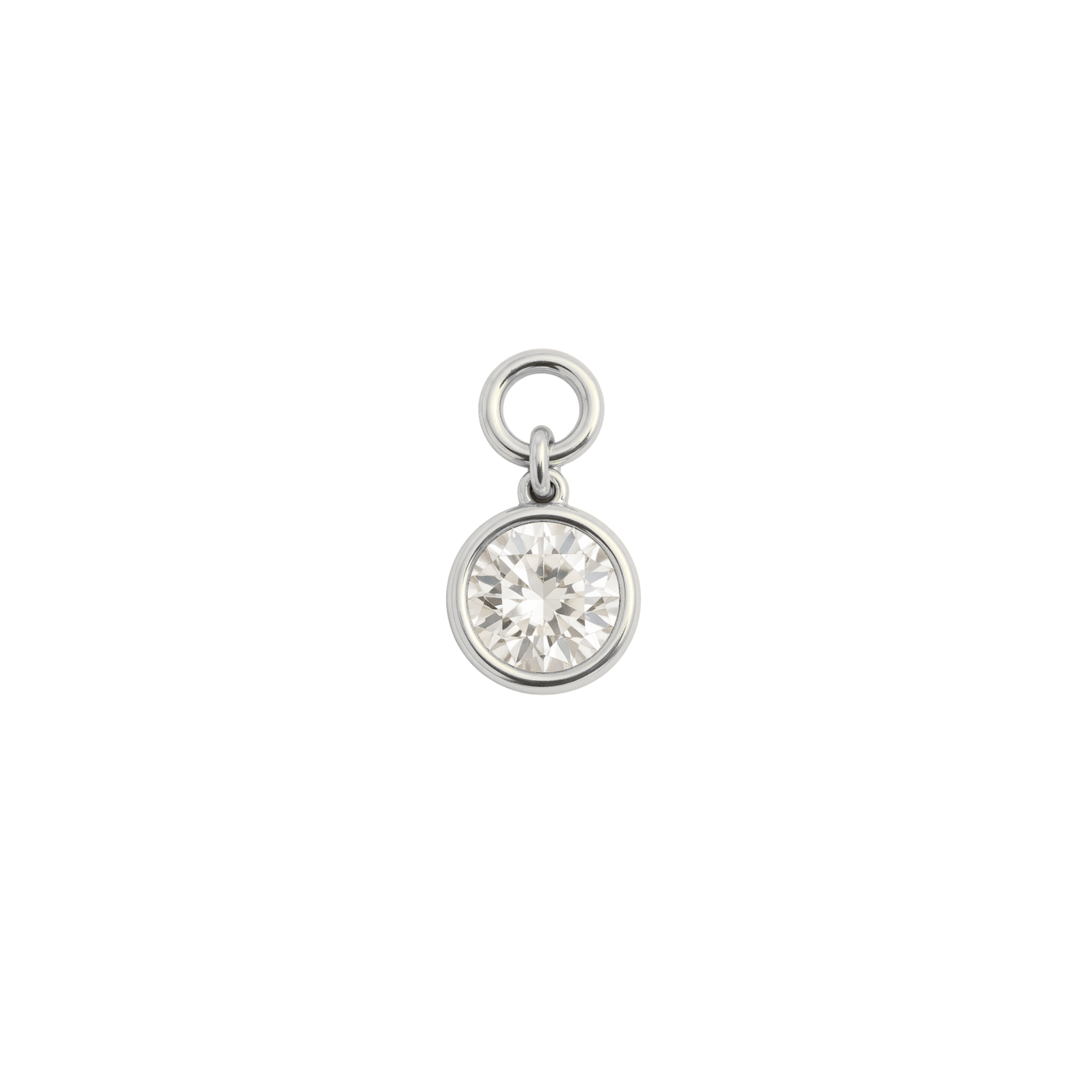 Birthstone Necklace (Circle)