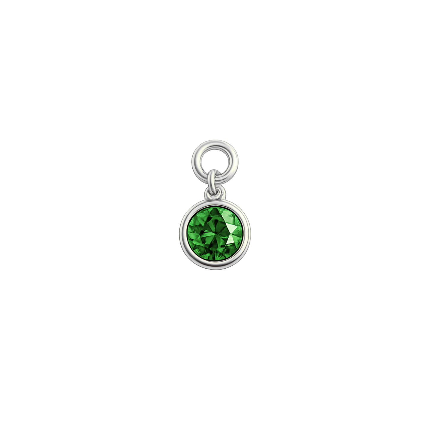 Birthstone Necklace (Circle)