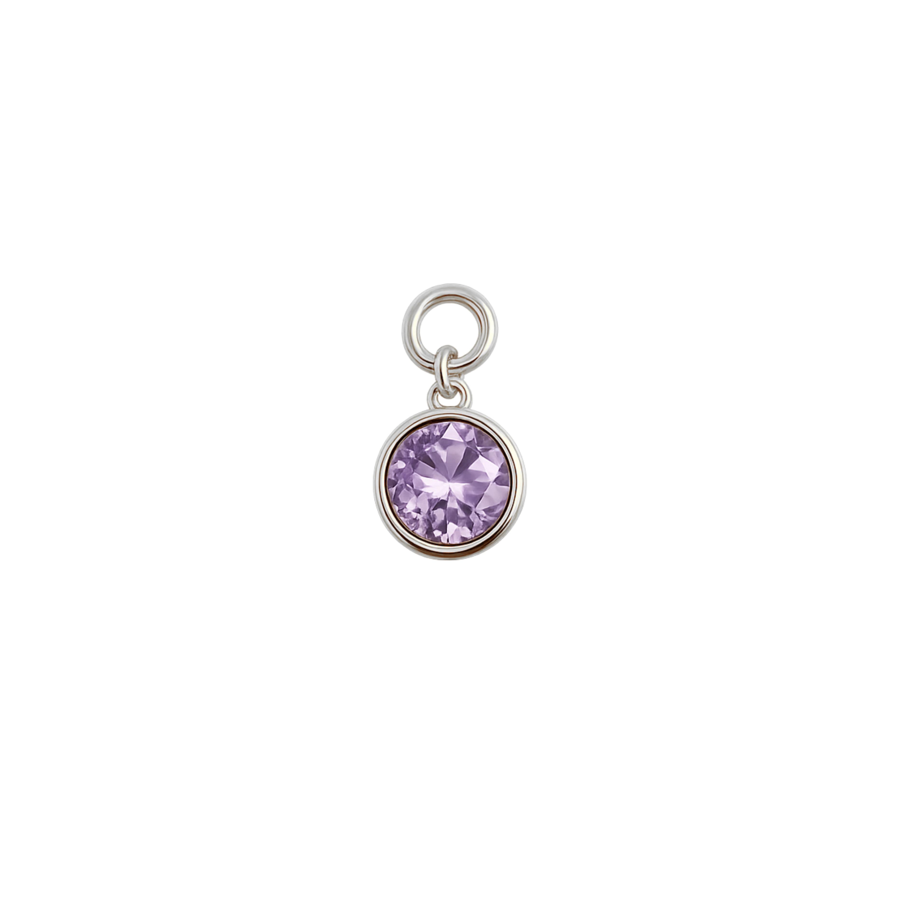 Birthstone Necklace (Circle)