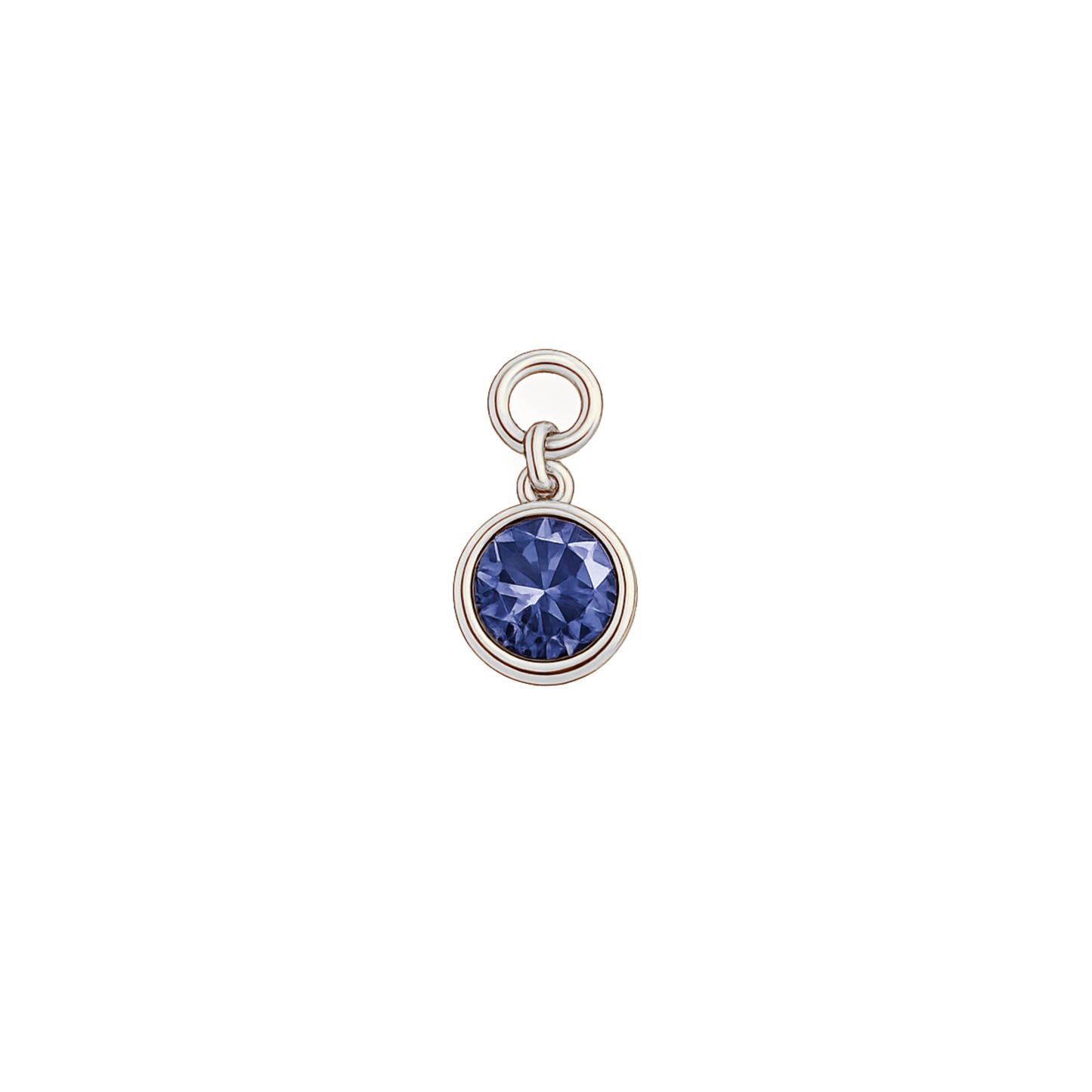 Birthstone Necklace (Circle)