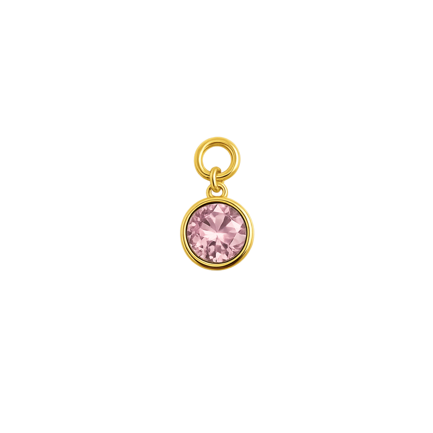 Birthstone Necklace (Circle)