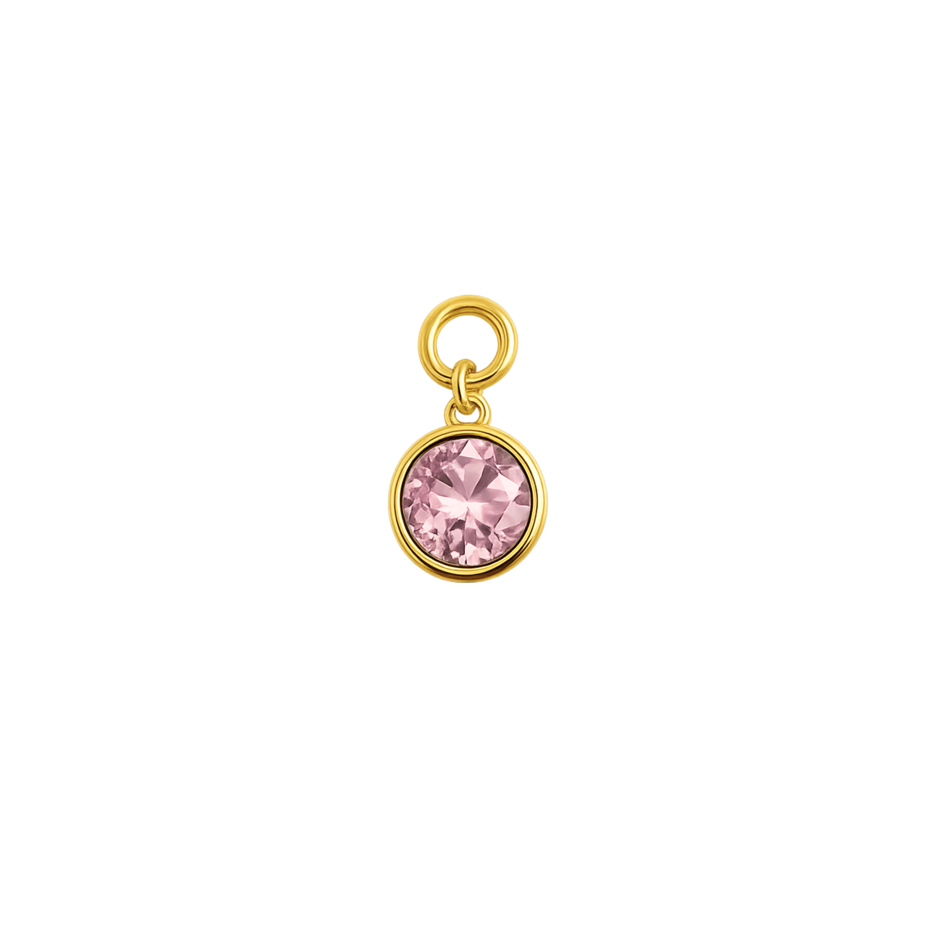 Birthstone Necklace (Circle)