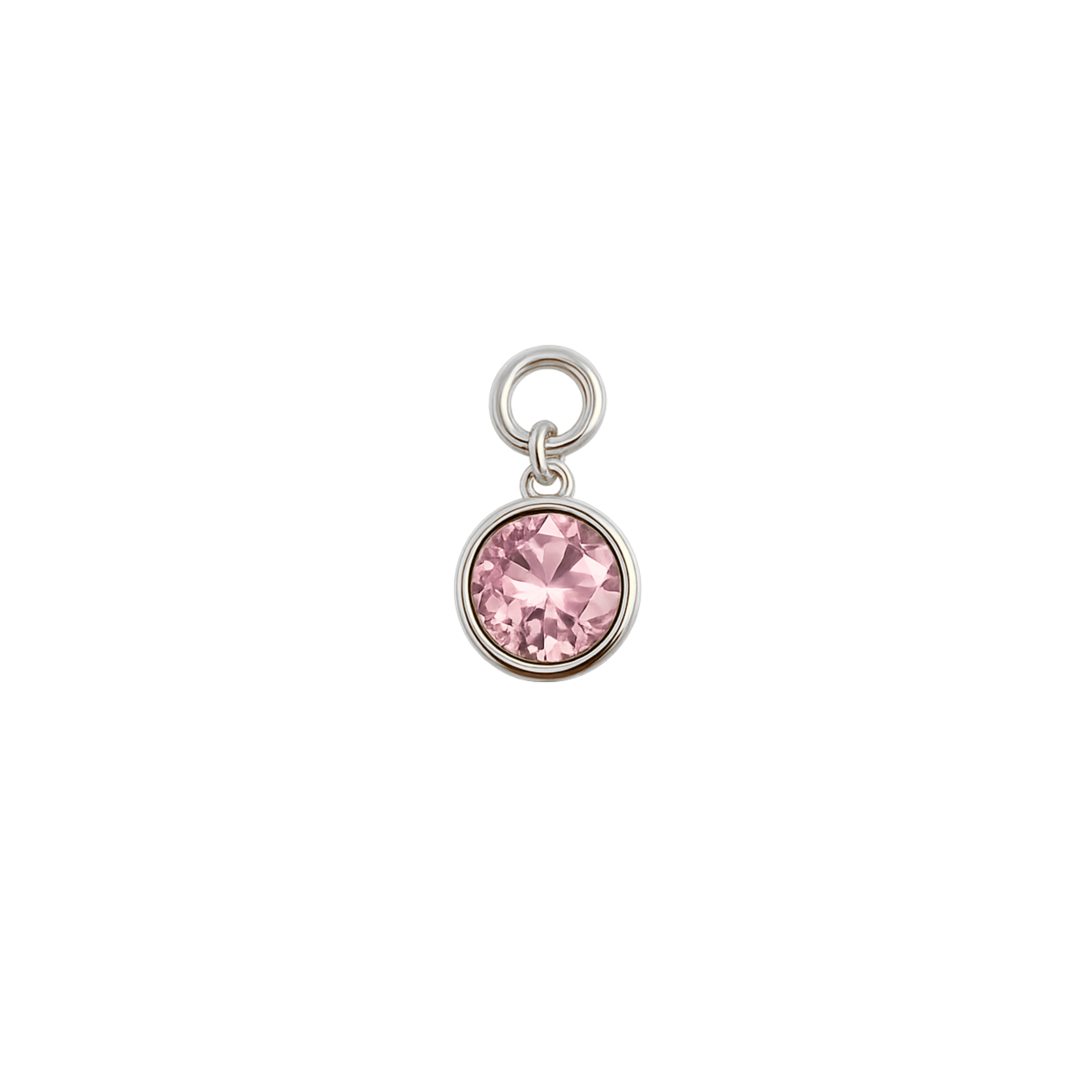 Birthstone Necklace (Circle)