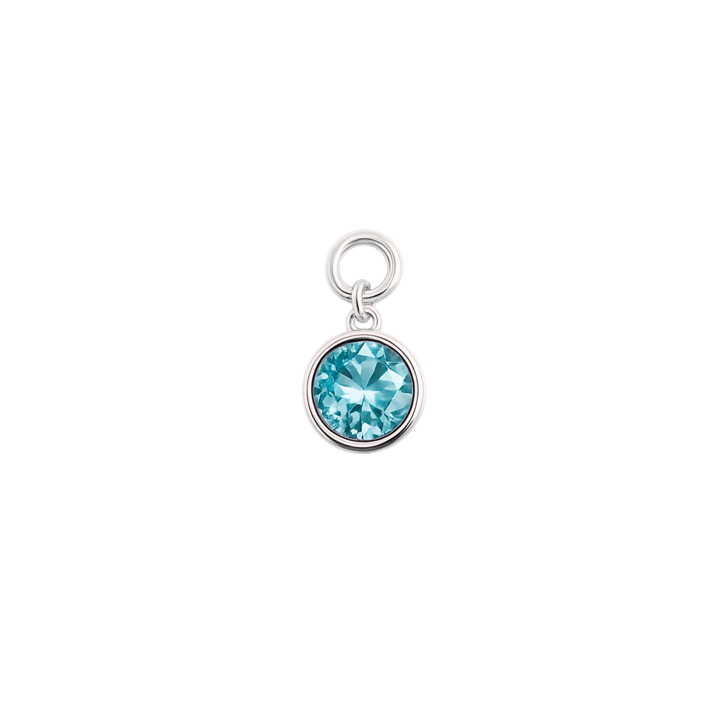 Birthstone Necklace (Circle)