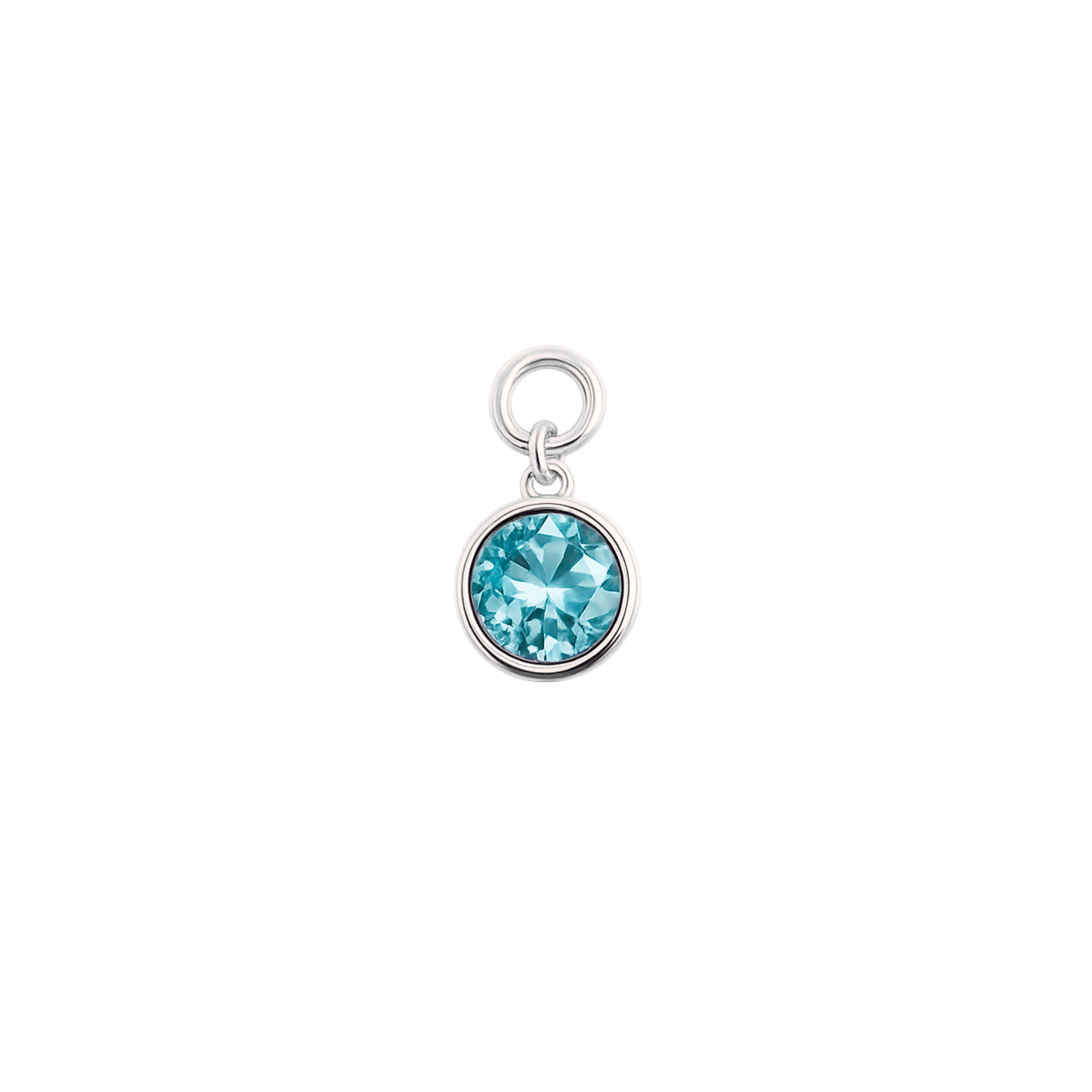 Birthstone Necklace (Circle)