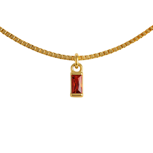 Custom Birthstone Necklace