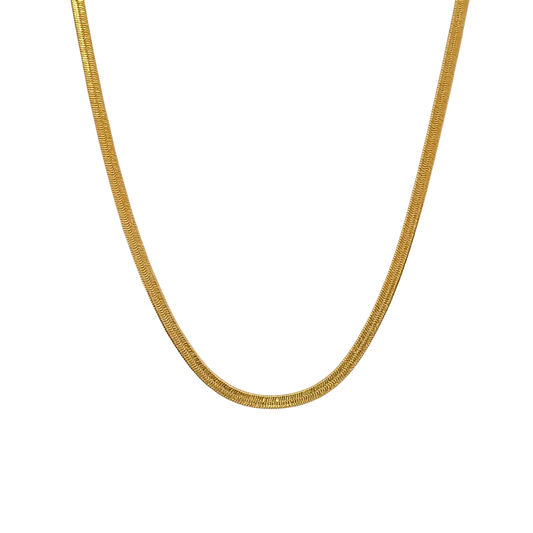 SR 3mm Herringbone Necklace