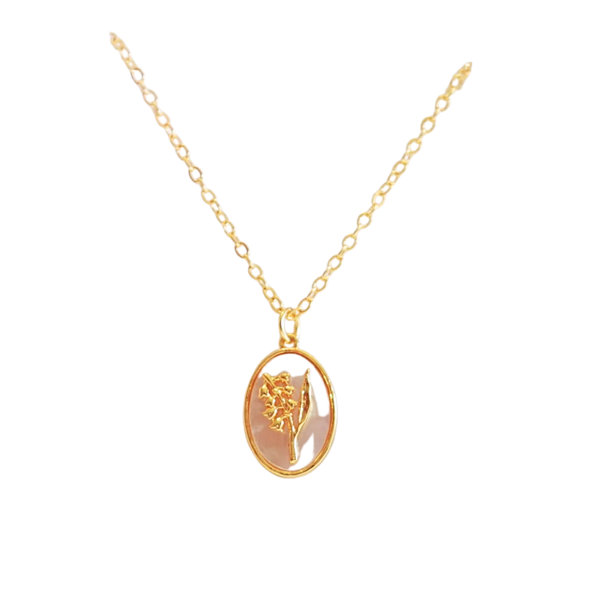 Birth Flower Necklace