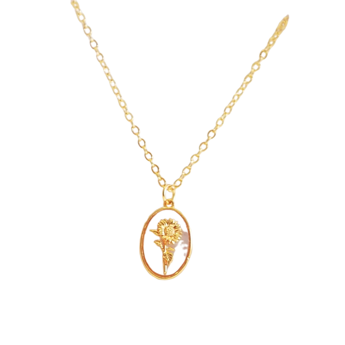 Birth Flower Necklace