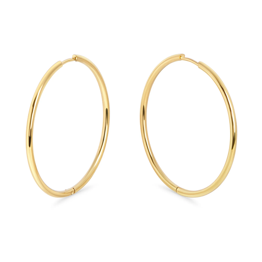 Mimosa Hoop Earrings