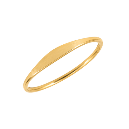 Wave Bar Ring