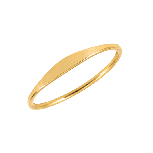 Wave Bar Ring