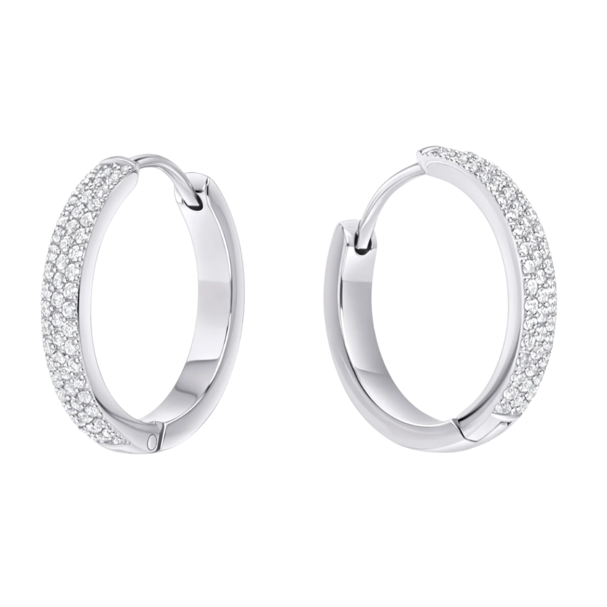 Vesta Huggie Hoop Earrings
