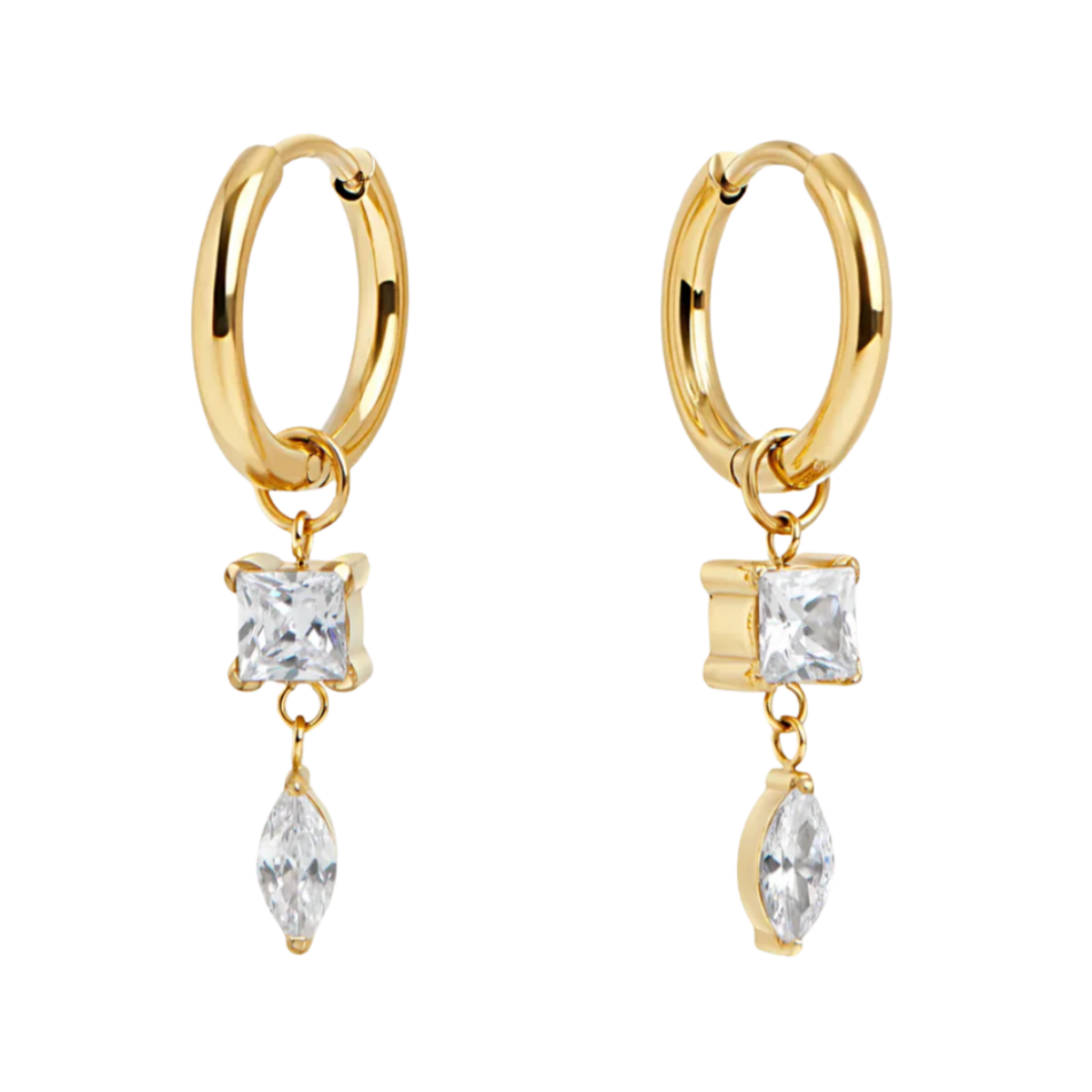 Freya Huggie Earrings