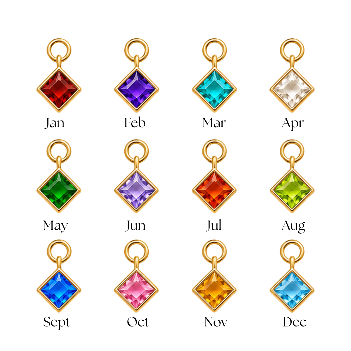 Birthstone Necklace (Diamond)