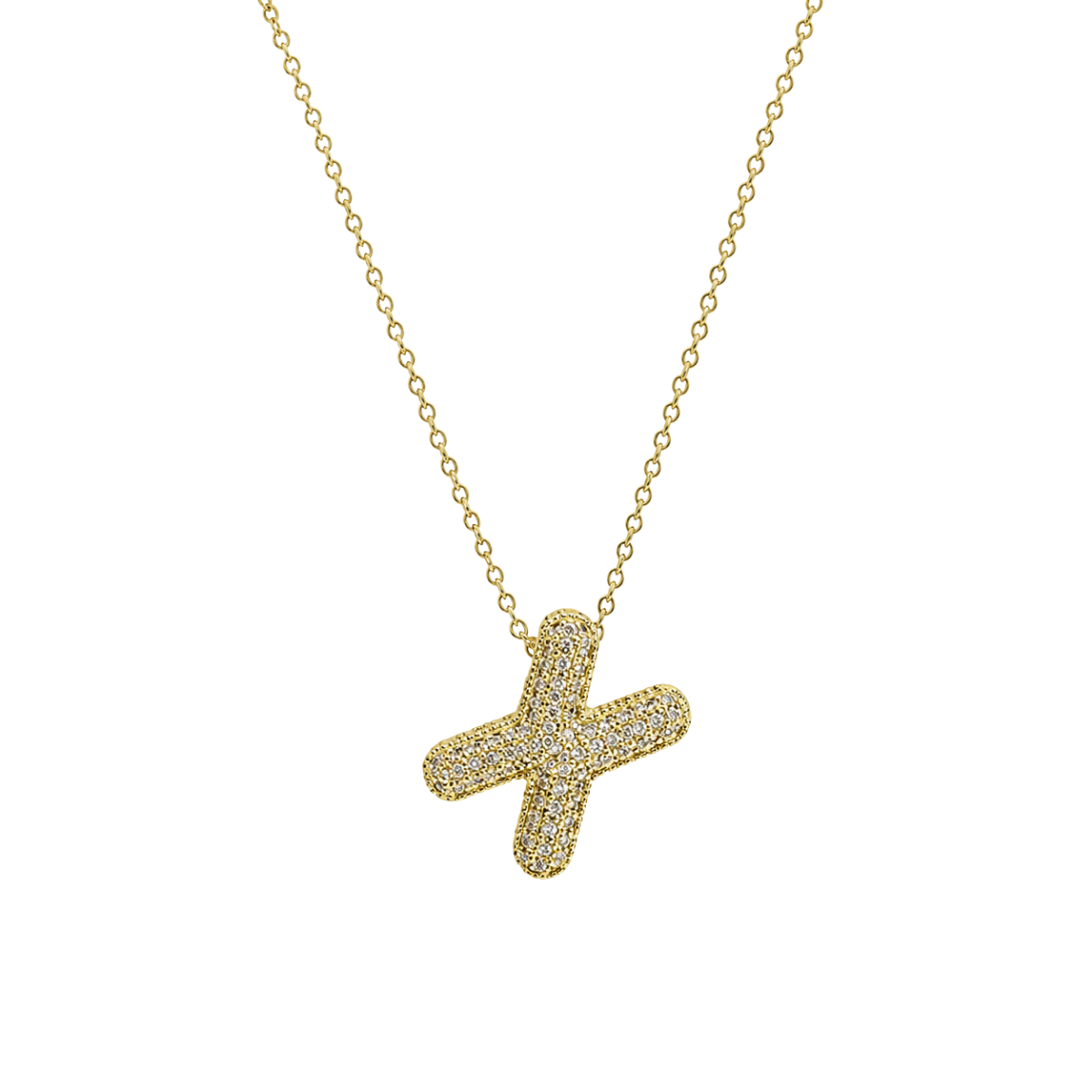 Bubble Letter Necklace