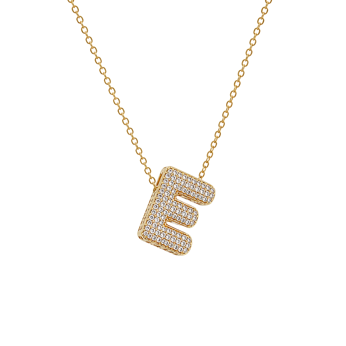Bubble Letter Necklace