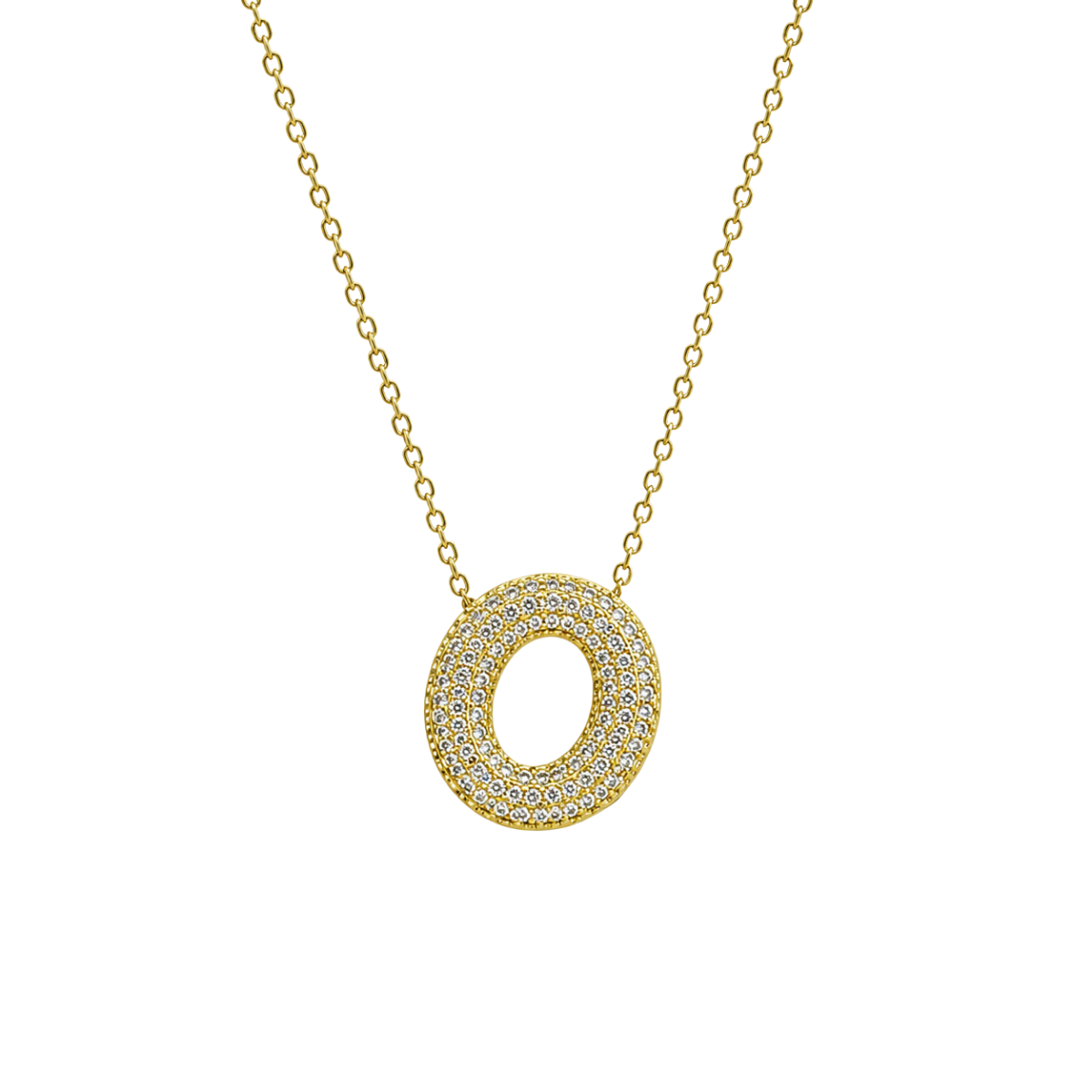 Bubble Letter Necklace