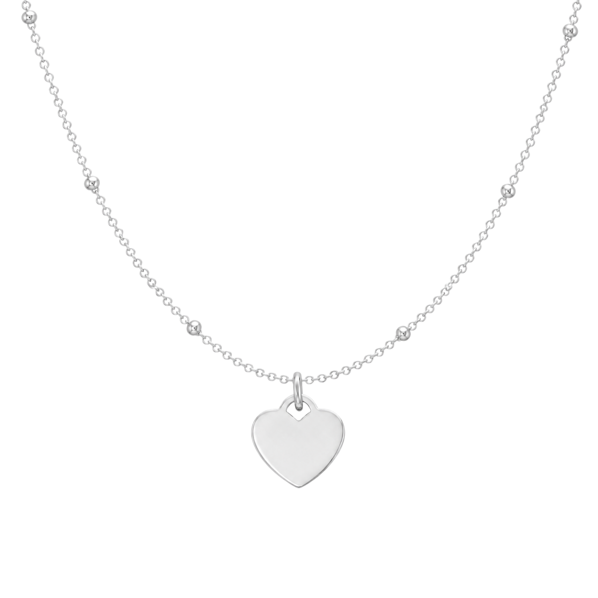 Engravable Heart Necklace