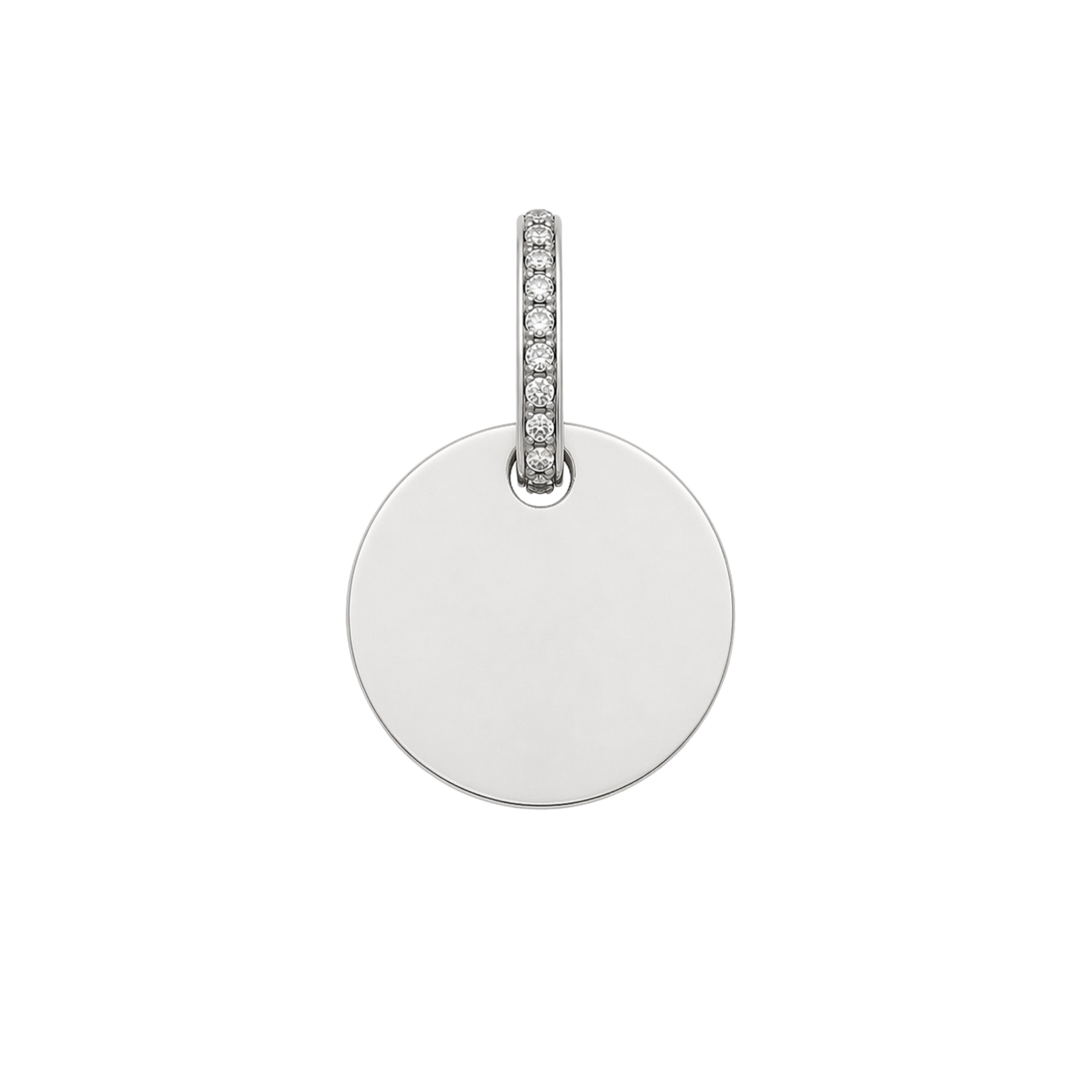 Engravable Circle Necklace